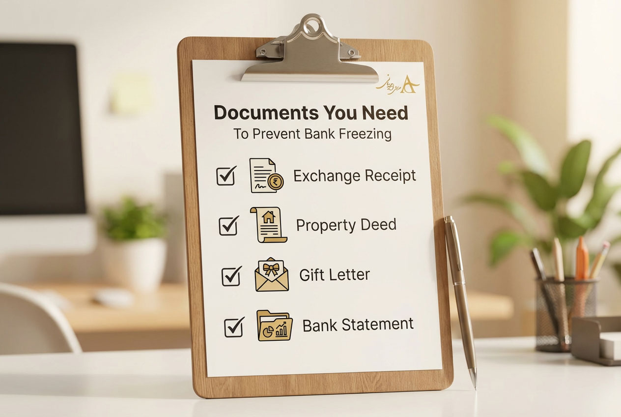 How to Send Money from Iran to Canada (2026 Secure Guide) 4 Documents You Need to Prevent Bank Freezing in Canada