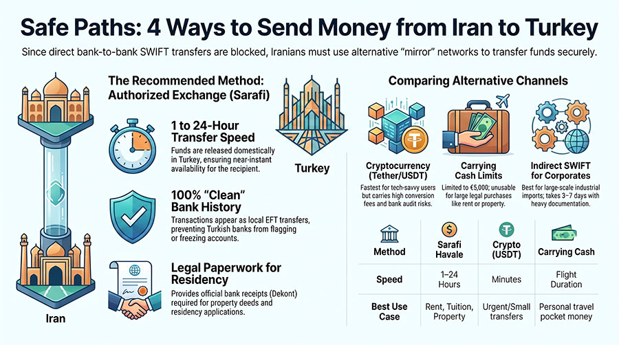 Can Iran Send Money to Turkey? | A Guide to 5 Methods 1 Iran_Turkey_Money_Transfer_Guide