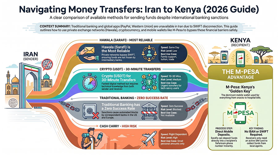 3 Reliable Ways to Send Money from Iran to Kenya | Fast & Secure Transfer 1 Iran_to_Kenya_Transfer_Guide
